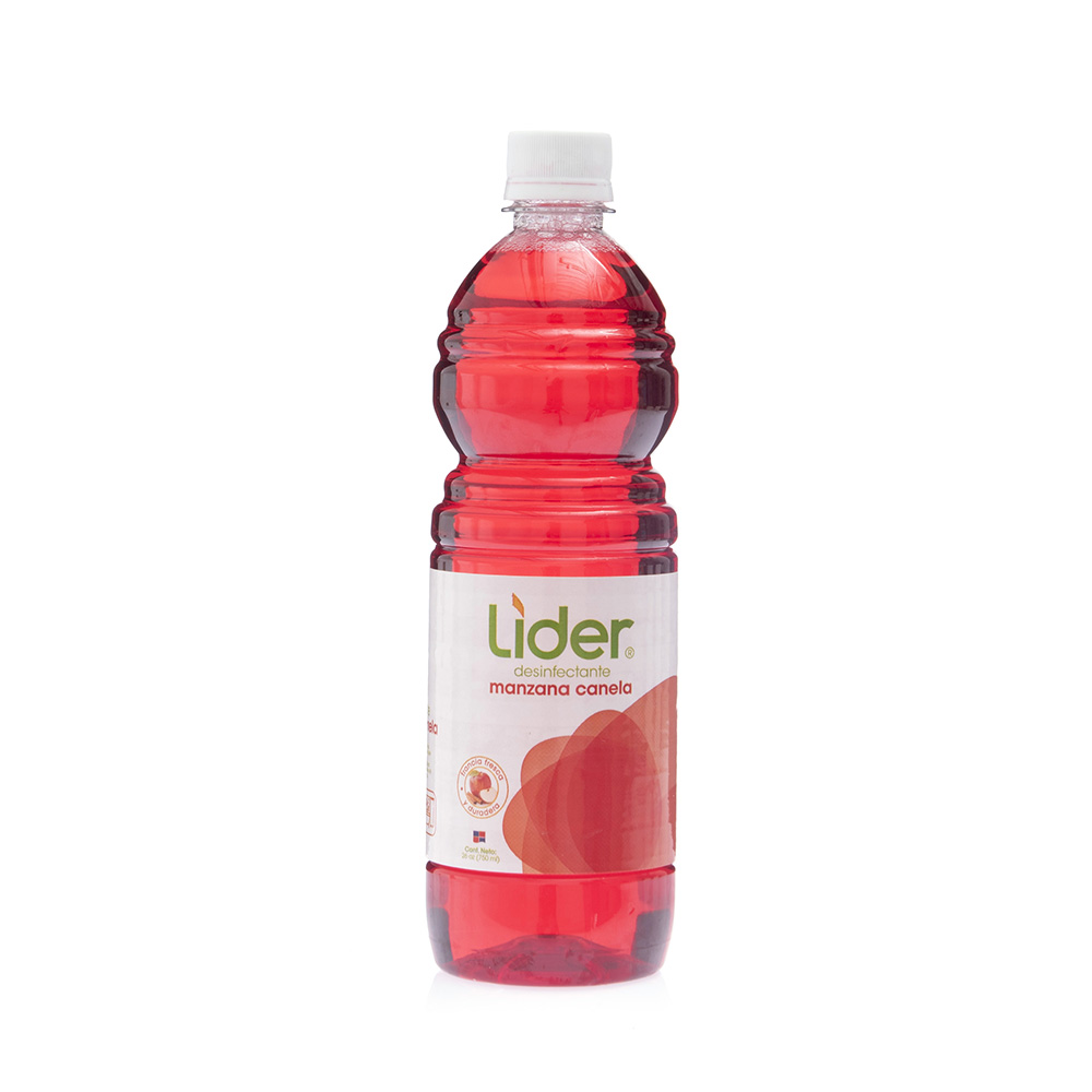 Desinfectante Fragancia Manzana Y Canela Líder750 ML