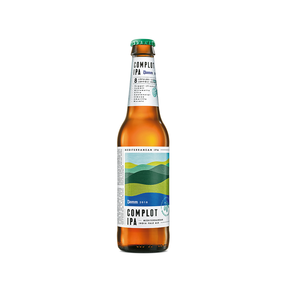 Cerveza Mediterranea Damm Complot Ipa330 ML