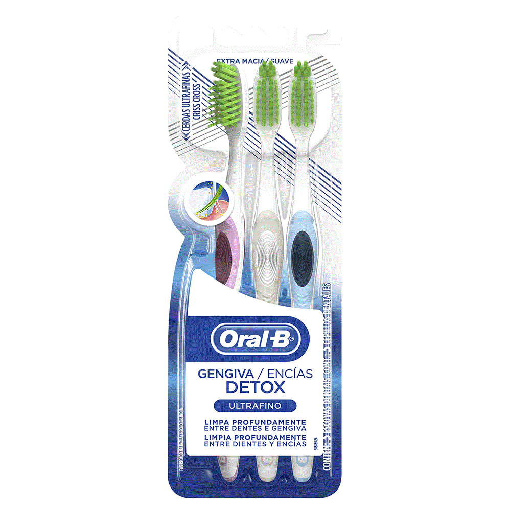 Cepillo Dental Encías Detox Oral-b3 UND