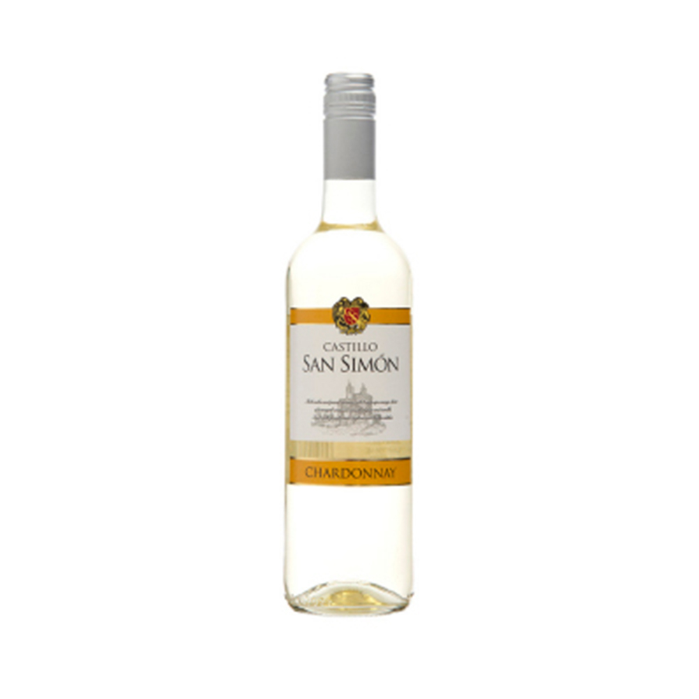 Vino Blanco Chardonnay Castillo San Simón75 CL