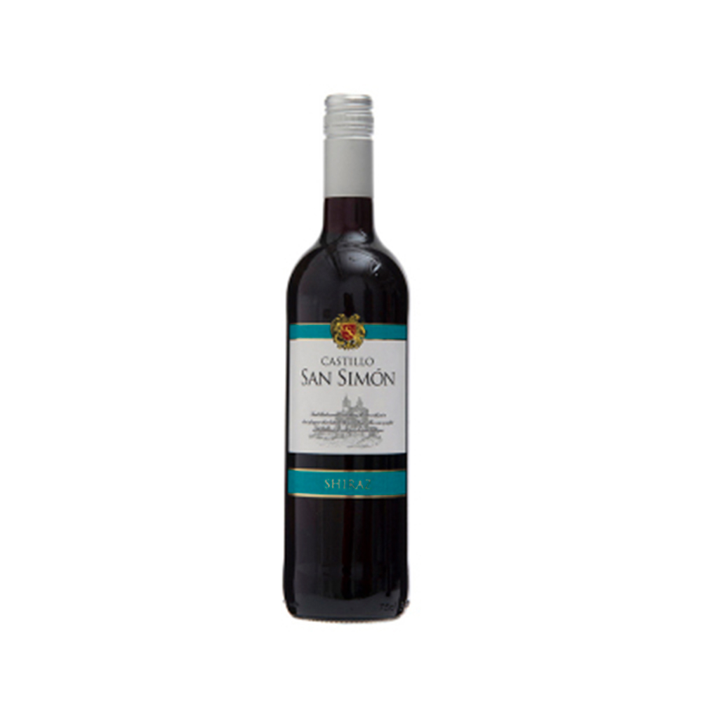 Vino Tinto Shiraz Castillo San Simón75 CL
