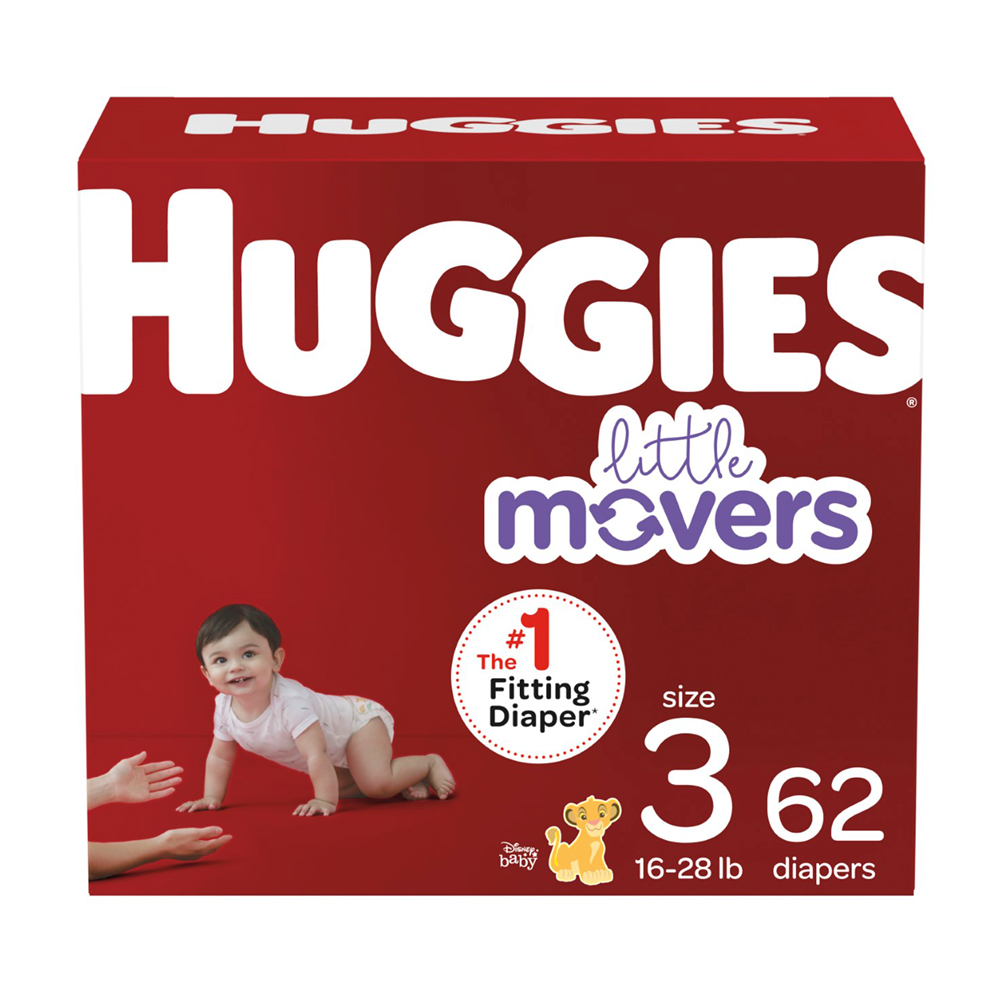 Pañales Etapa 3 Huggies Little Movers66 UND