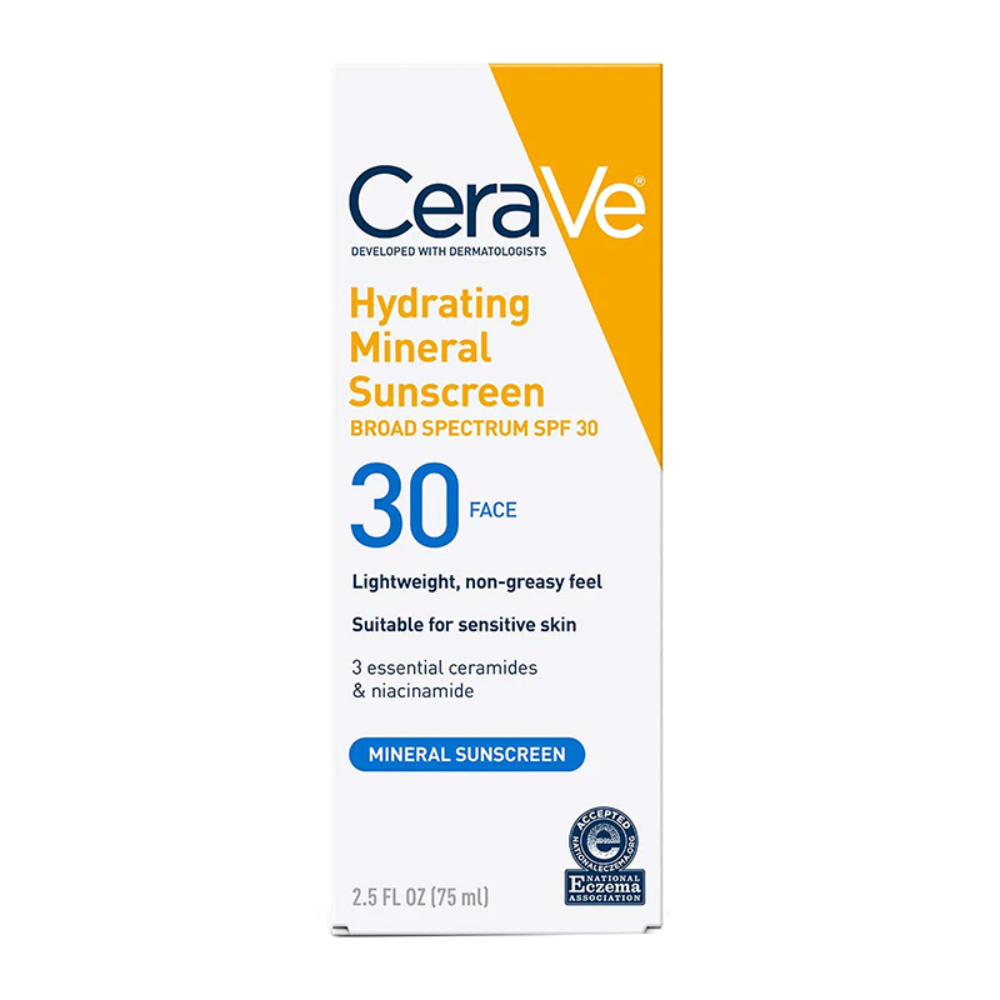 Protector Solar Hidratante Mineral Spf 30 Cerave2.5 OZ
