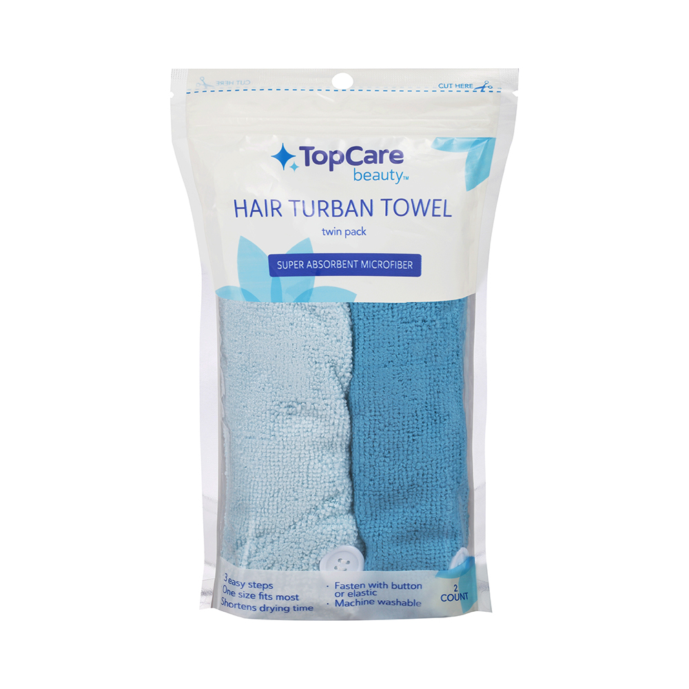 Toallas Turbante Para El Cabello Top Car2 UND