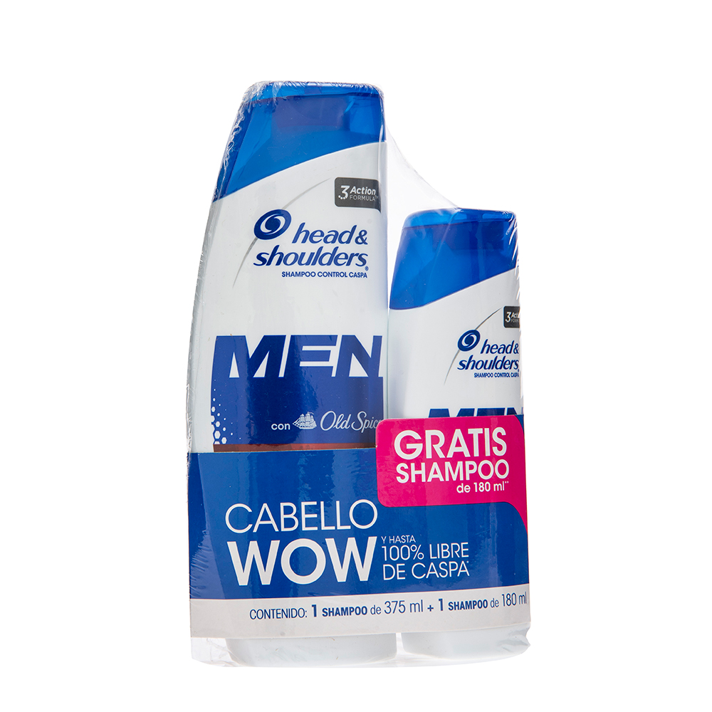 Shampoo Head & Shoulders Men Old Spice + Gratis555 ML