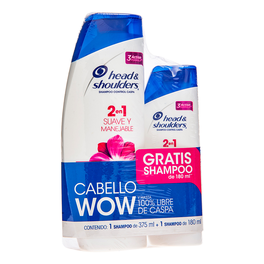Head & Shoulders 2 En 1 + Gratis555 ML