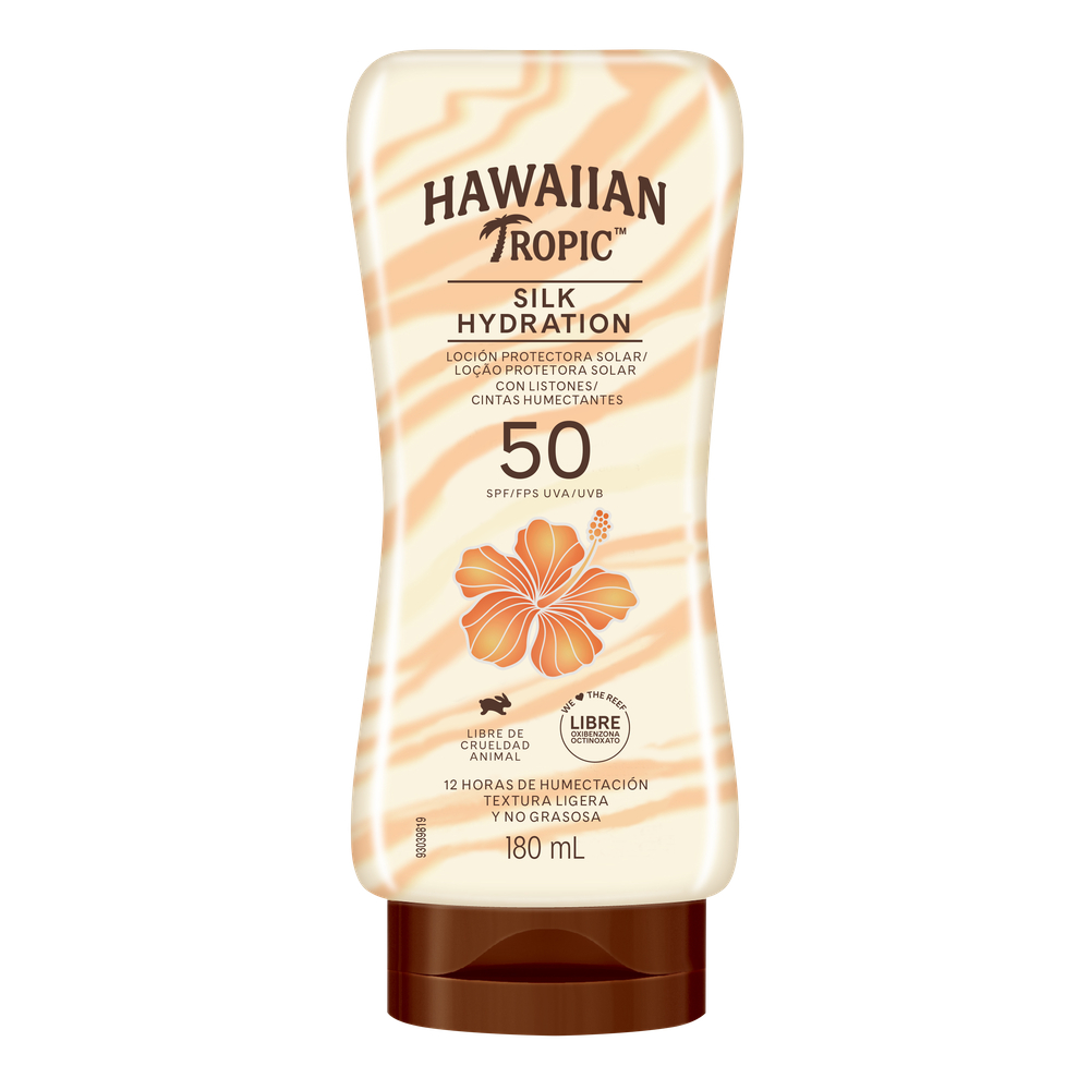 Protector Solar En Loción Silk Hydration Hawaiian Tropic180 ML