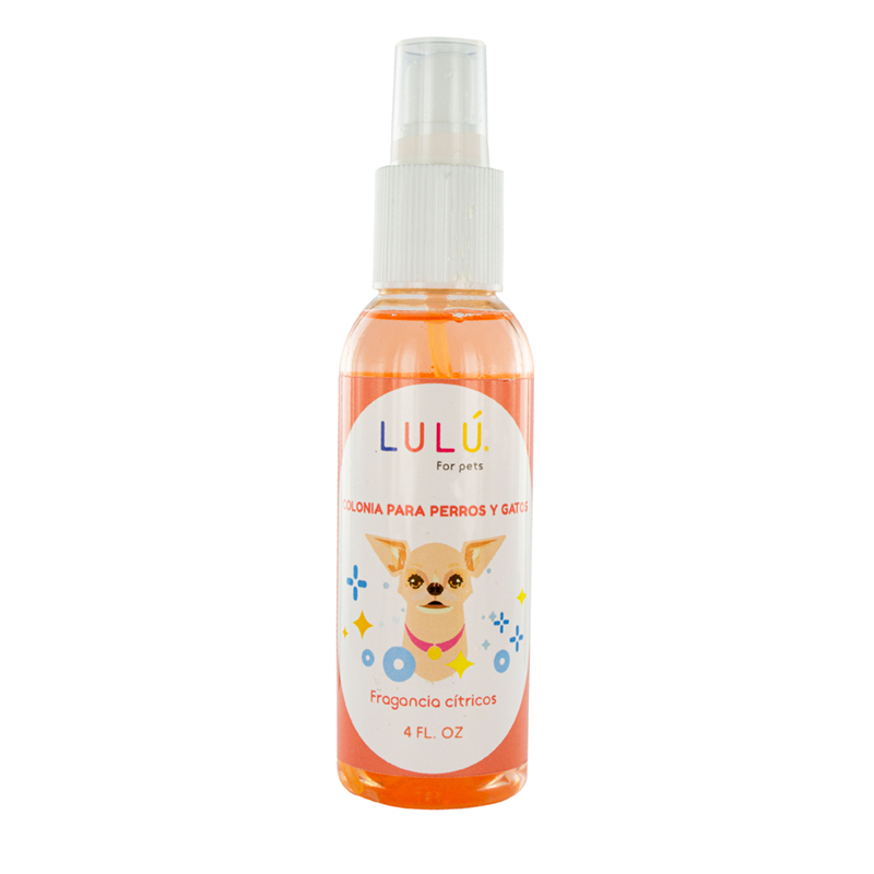 Colonia Fragancia Cítricos Para Perros Lulú4 OZ