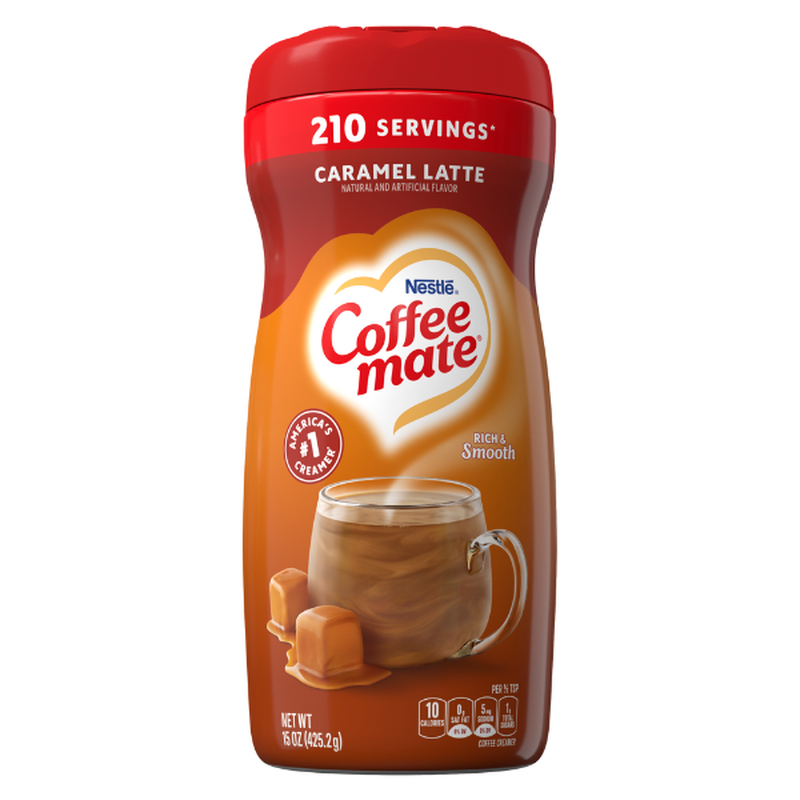 Crema Para Café Caramel Latte Coffee Mate15 OZ