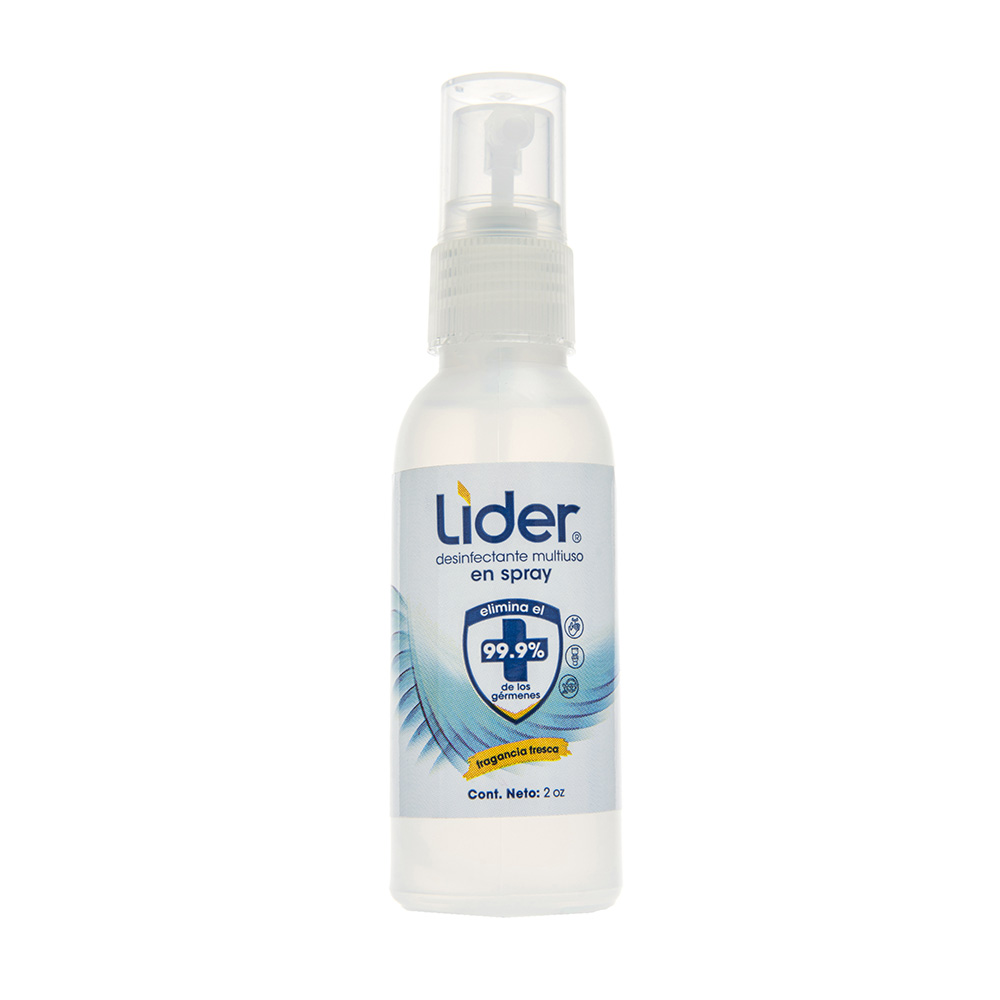 Desinfectante En Spray Fragancia Fresca Lider2 OZ