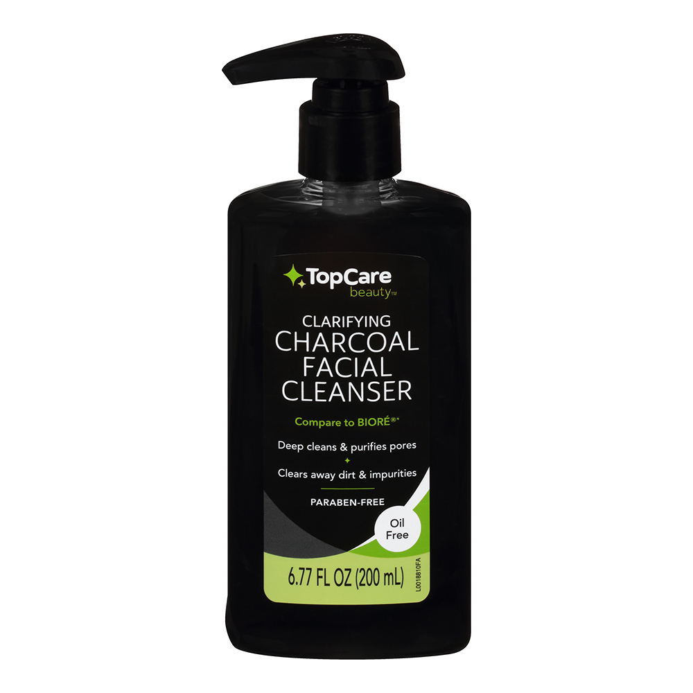 Limpiador Facial Clarificante En Gel Con Carbón Top Care6.77 OZ