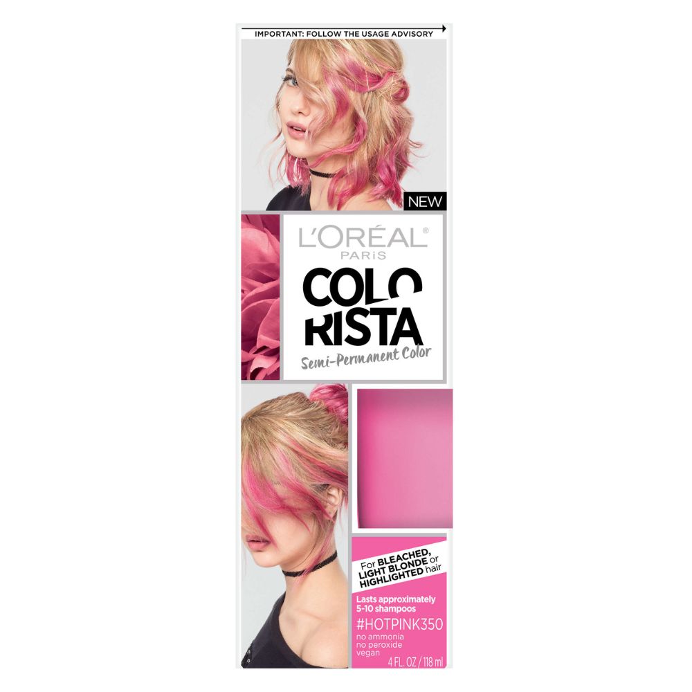 Tinte Semi-permanente Hot Pink 350 L'oréal Colorista4 OZ