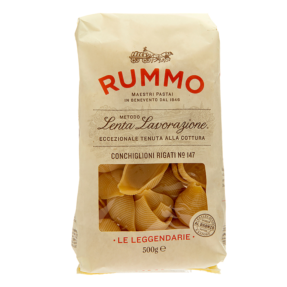 Pasta Conchiglioni Rigato No.147 Rummo500 GR