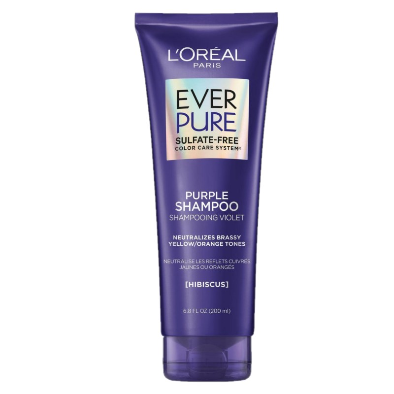 Shampoo Morado Tonificante Ever Pure L'oreal6.8 OZ