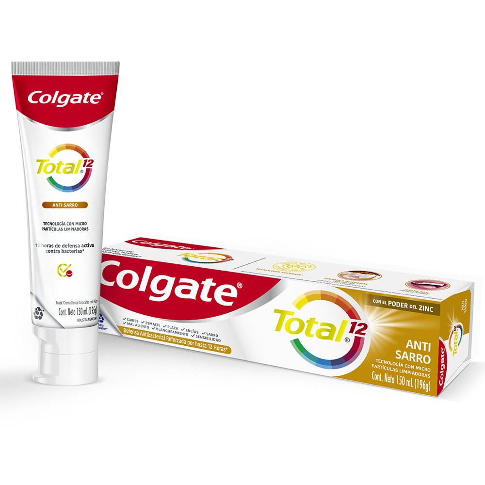 Crema Dental Colgate Total 12 Anti Sarro150 ML