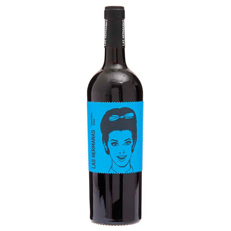Vino Tinto Syrah Monastrell Las Hermanas75 CL