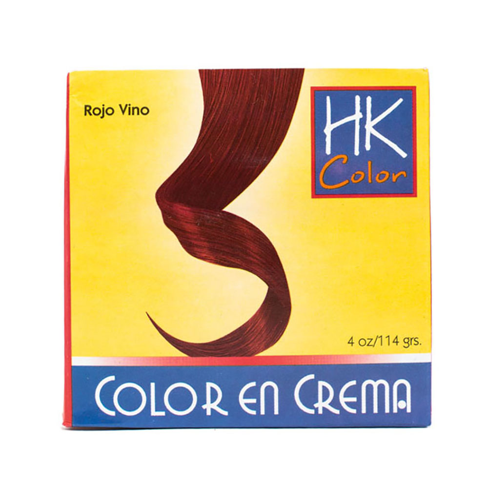 Color En Crema Rojo Vino Hk4 OZ