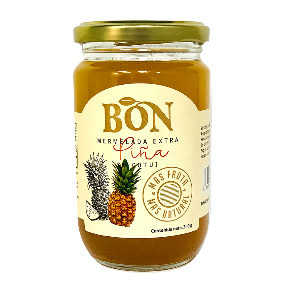 Mermelada De Piña Bon340 GR