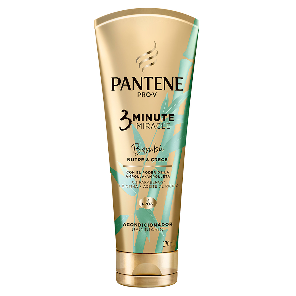 Acondicionador 3 Minute Miracle Pantene Bambu Nutre & Crece170 ML