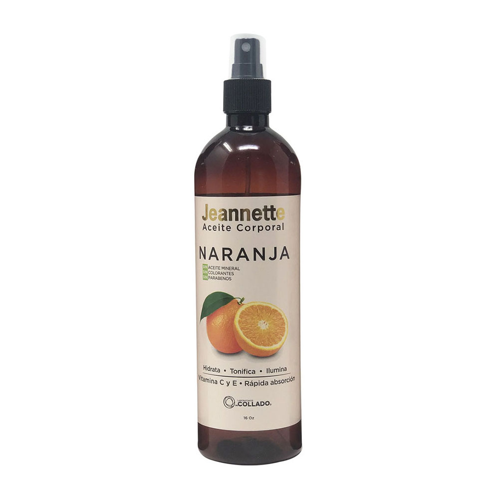 Aceite Corporal Naranja Jeannette16 OZ