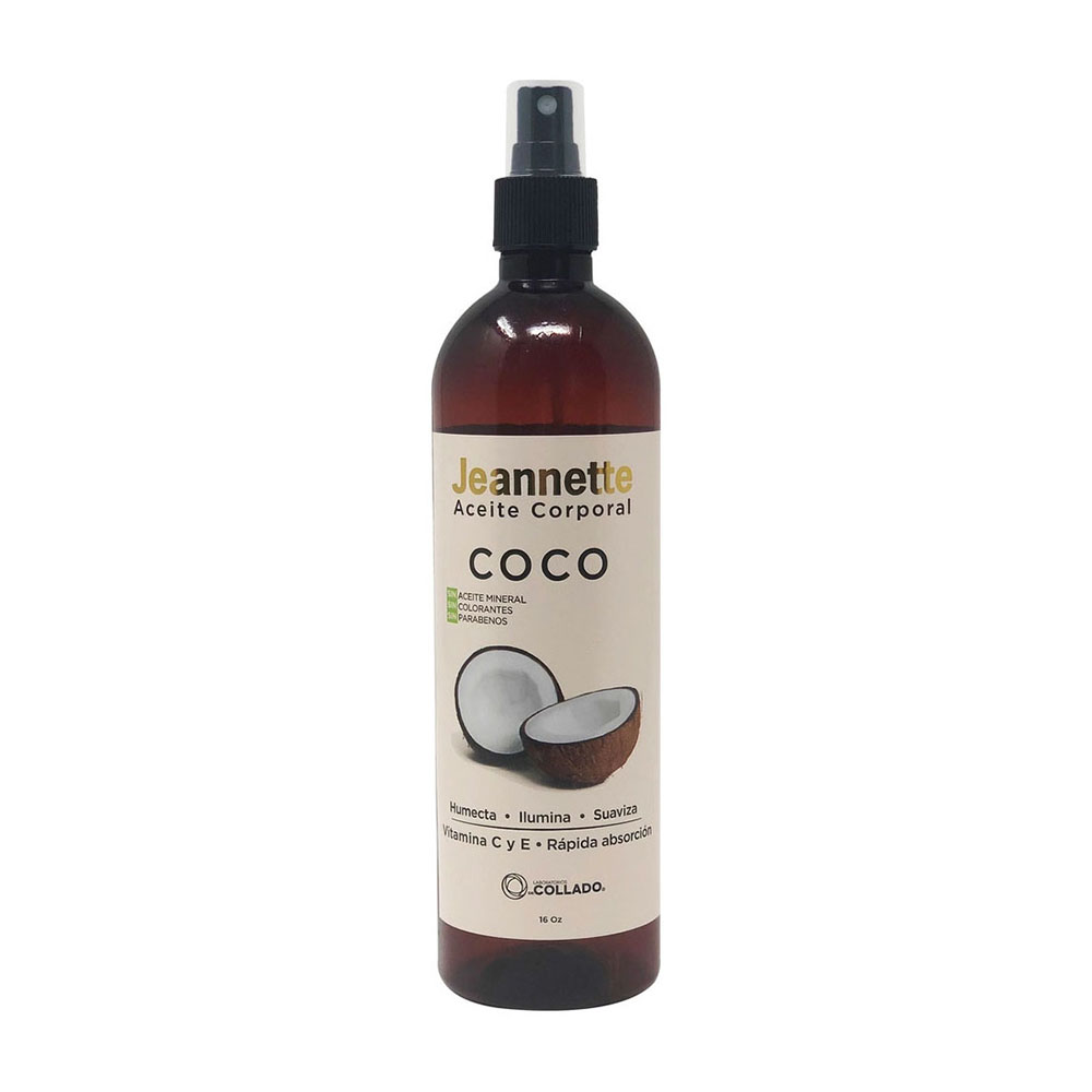Aceite Corporal Coco Jeannette16 OZ