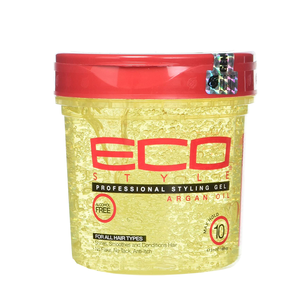 Gelatina Para Cabello Con Aceite De Argán Eco Style16 OZ