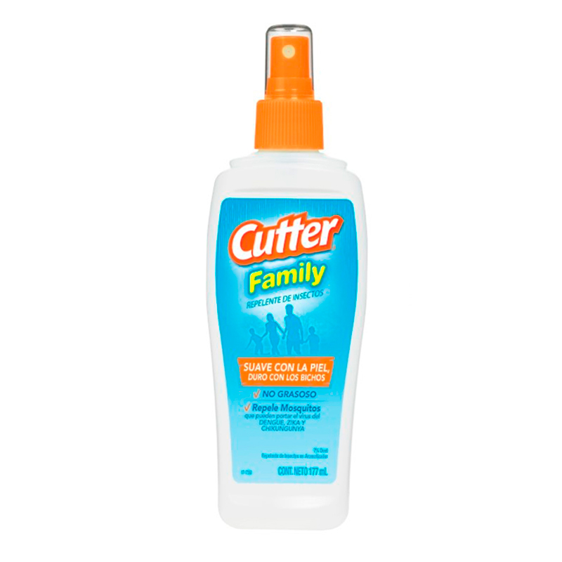 Repelente Para Insectos Spray Cutter Family6 OZ