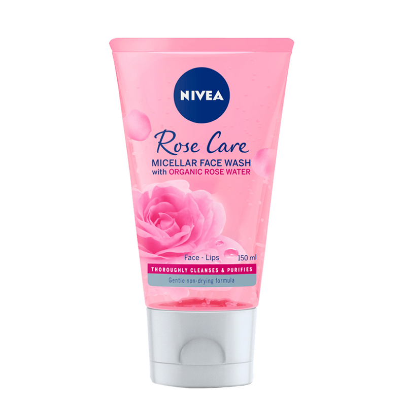 Gel Limpiador Facial Rose Care Nivea150 ML