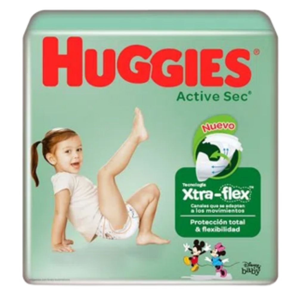 Pañales Active Sec Big Pack #6 Huggies54 UND
