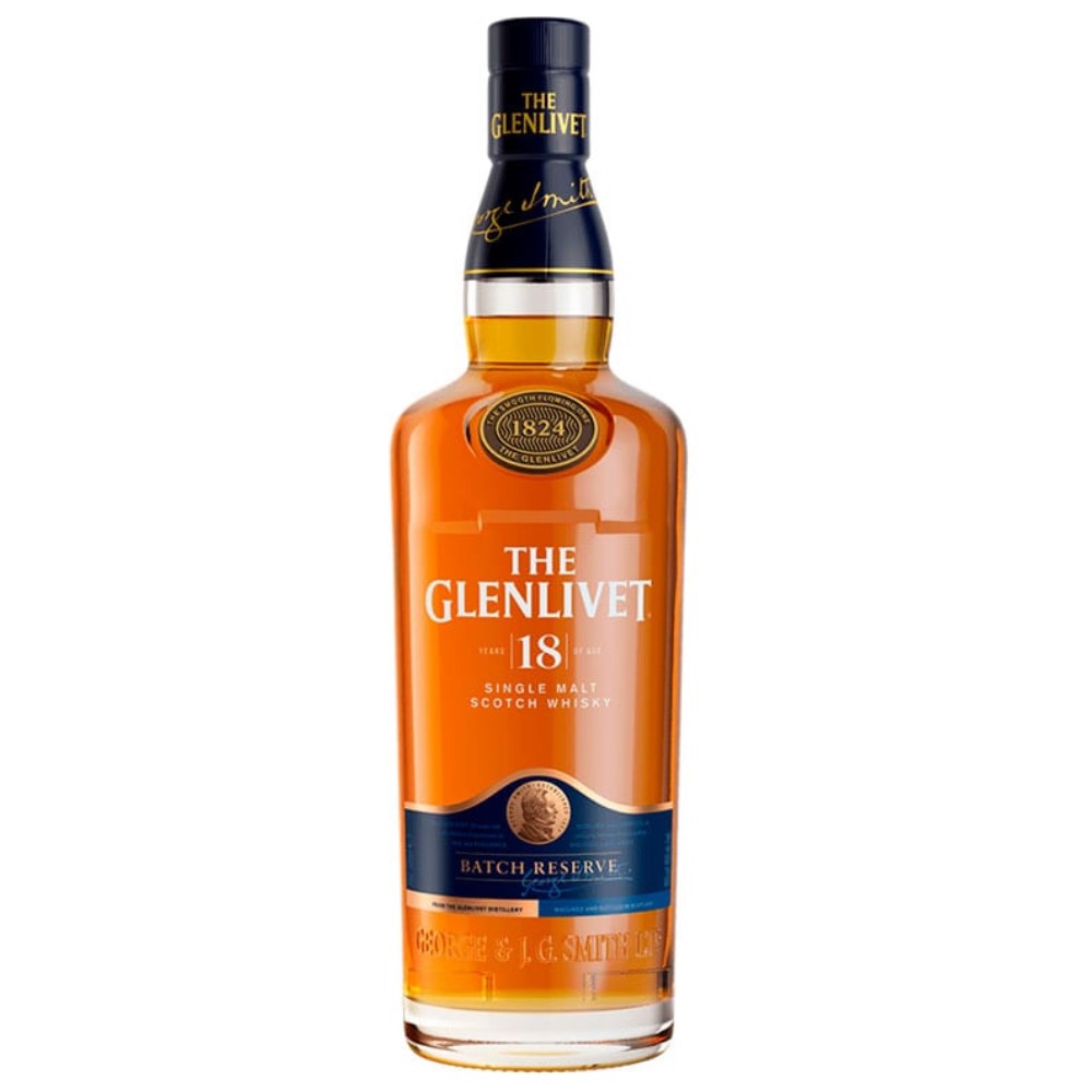 Whisky 18 Años The Glenlivet75 CL