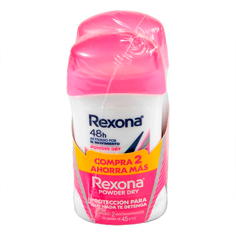 Desodorante Para Mujer En Aerosol Power Dry Rexona 90 Gr2 UND