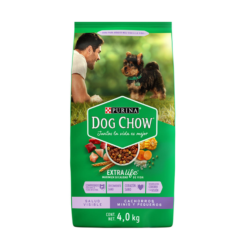 Alimento Seco Para Cachorro Minis Y Pequeños Purina Dog Chow®4 KG