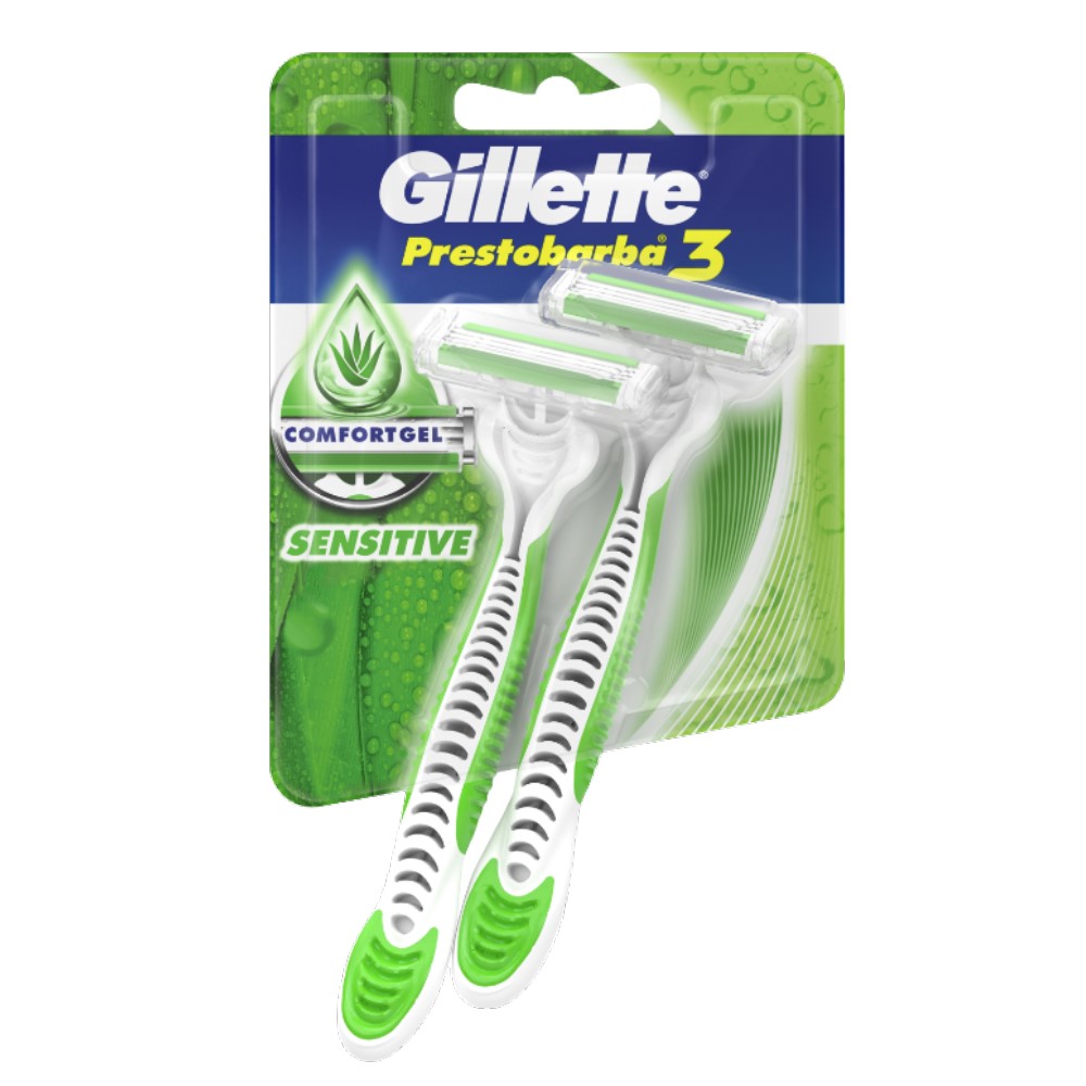 Rasuradora Sensitive Gillette Prestobarba 32 UND