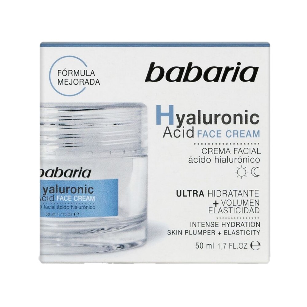 Crema Facial Con Ácido Hialurónico Babaria50 ML