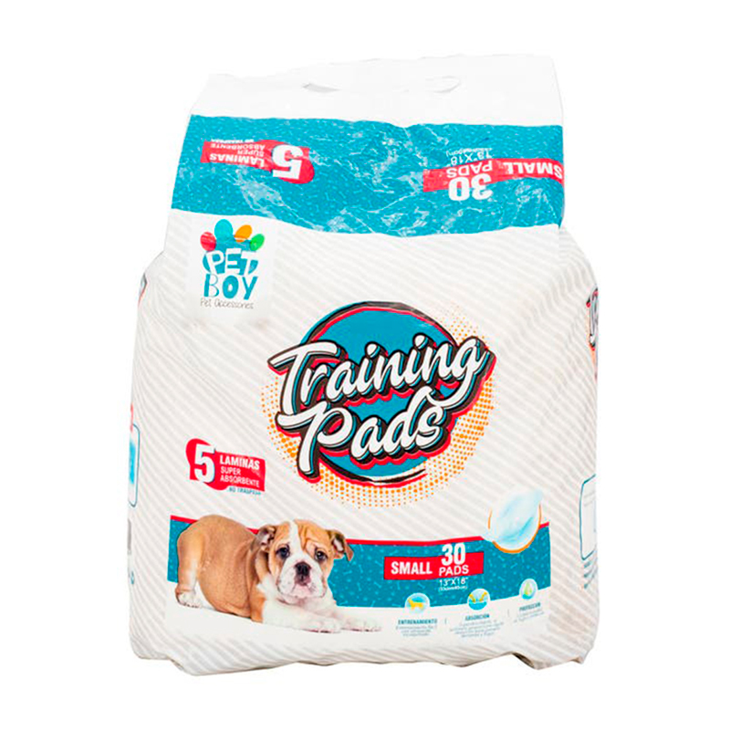 Almohadillas De Entrenamiento Para Perros Pet Boy Small30 UND