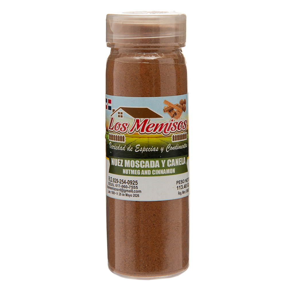 Nuez Moscada Con Canela Los Memisos113.40 GR
