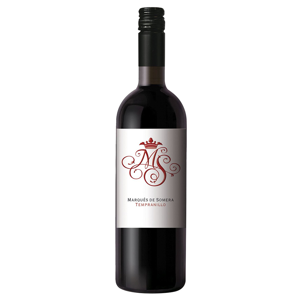 Vino Tinto Tempranillo Marques De Somera75 CL