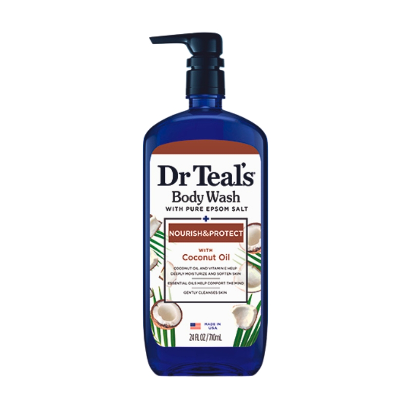 Gel De Baño Coco Dr. Teals24 OZ
