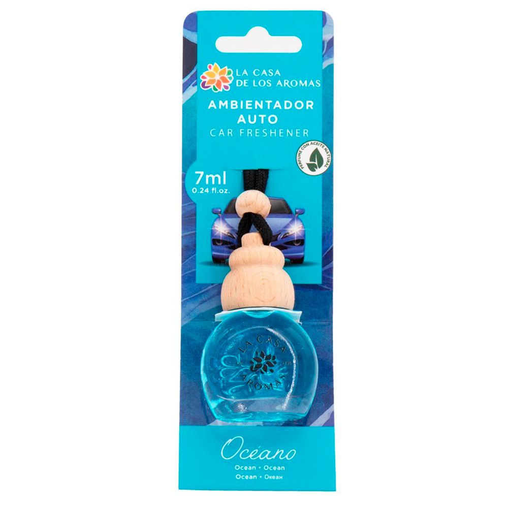 Ambientador Para Autos Fragancia Oceano Casaroma La Casa De Los Aromas7 ML