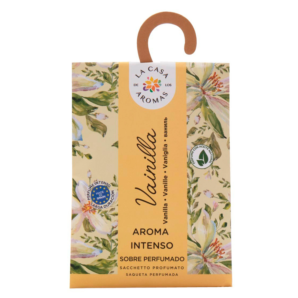 Ambientador En Sobre Fragancia Vainilla La Casa De Los Aromas100 ML