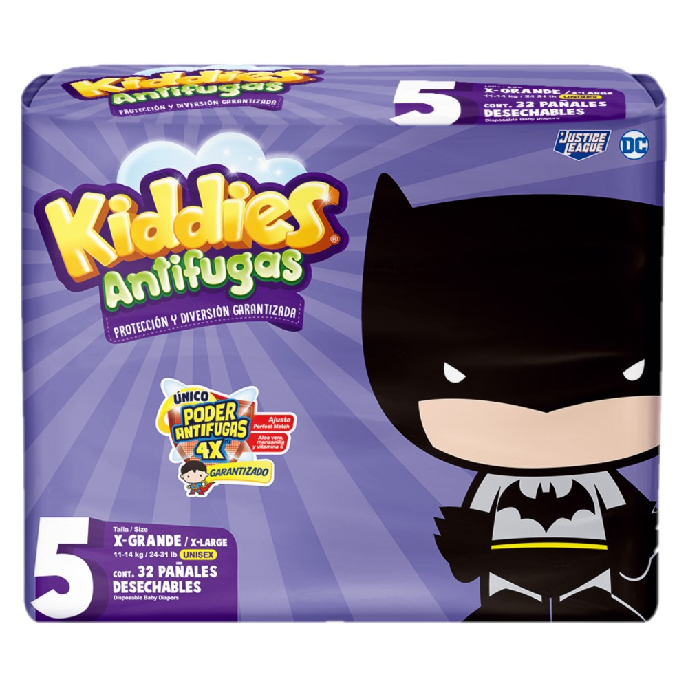 Pañales Kiddies Talla 532 UND
