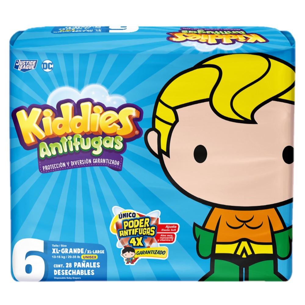 Pañales Kiddies Talla 628 UND