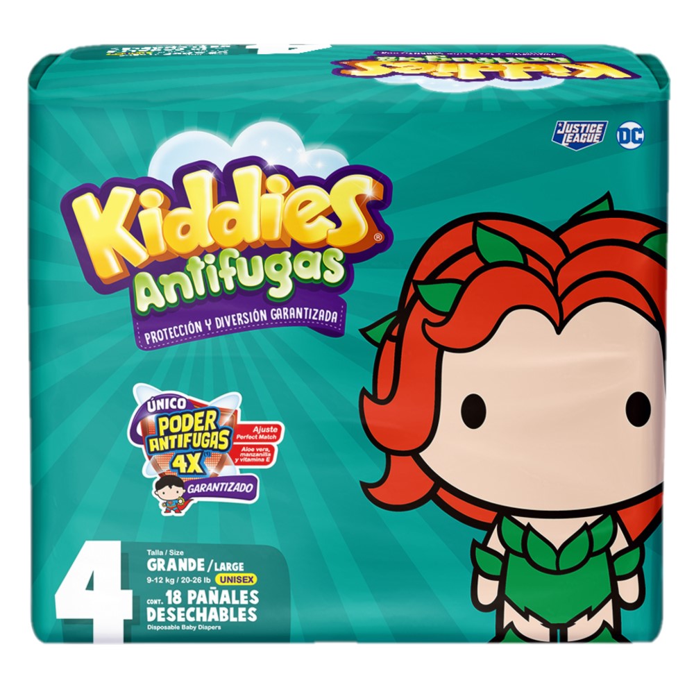 Pañales Kiddies Talla 418 UND