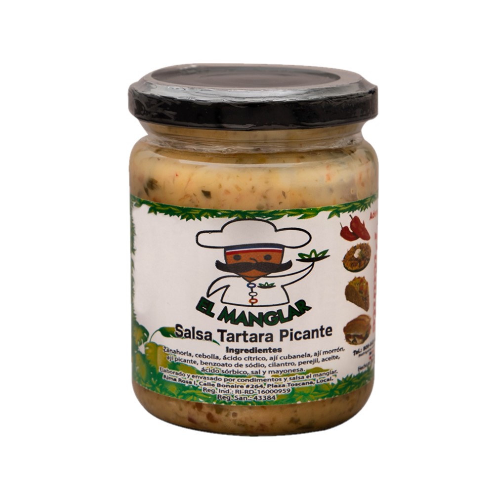 Salsa Tartara Picante El Manglar8 OZ