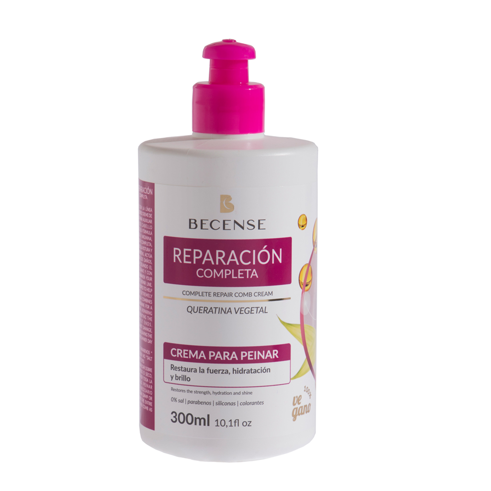 Crema Para Peinar Reparación Completa Becense300 ML
