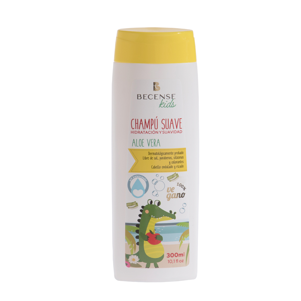Shampoo Para Niños Aloe Vera Becense300 ML
