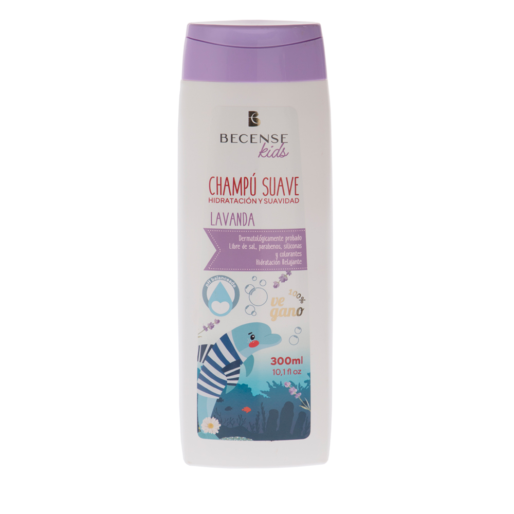 Shampoo Para Niños Lavanda Becense300 ML