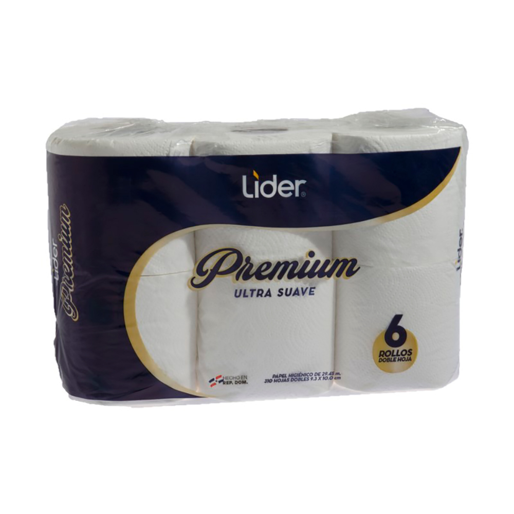 Papel Higiénico Premium Líder6 UND