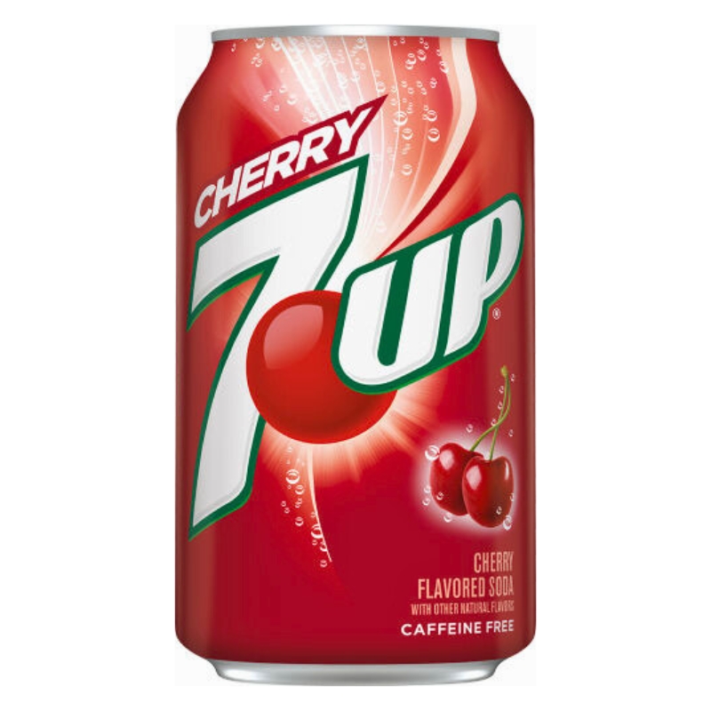 Refresco Sabor Cherry Seven Up12 OZ