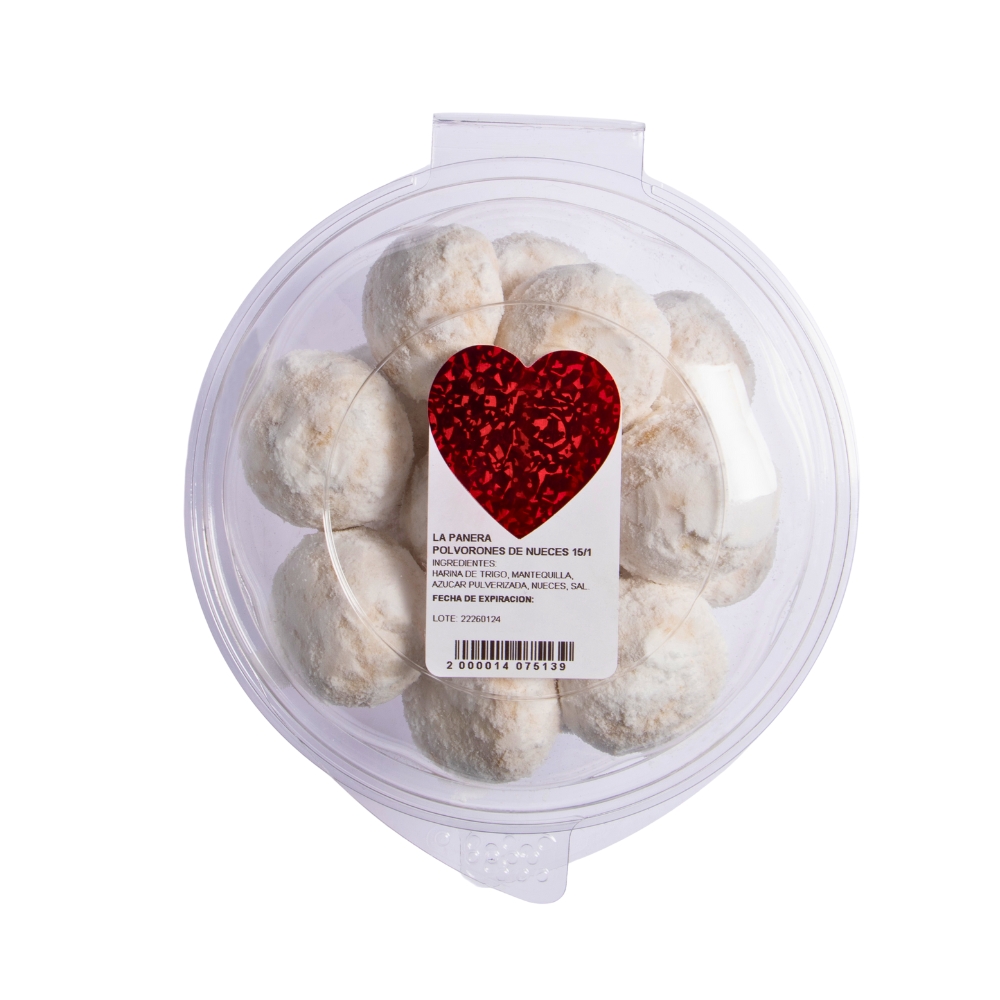 Polvorones De Nueces La Panera15 UND